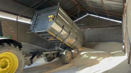 15T HALF-PIPE TIPPER TRAILER